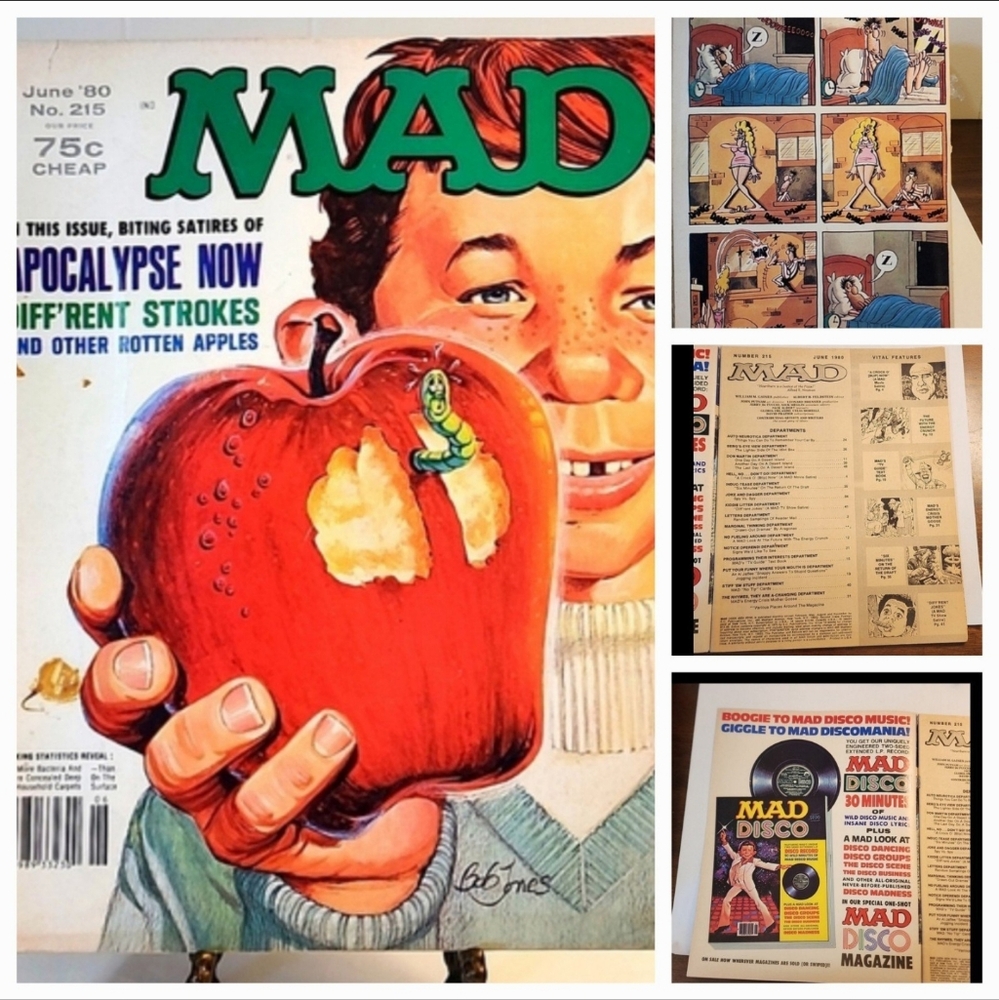 Vintage MAD Magazine Lot of 9 Collectibles. - Picture 3 of 9